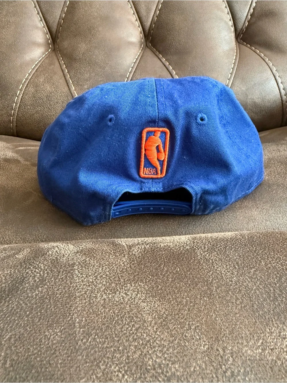 New York Knicks Royal Blue Logo snapback hat New era
